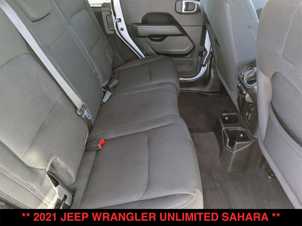 Used 2021 Jeep Wrangler Unlimited Sahara w/ Uconnect 4C Nav & Sound Group image 28