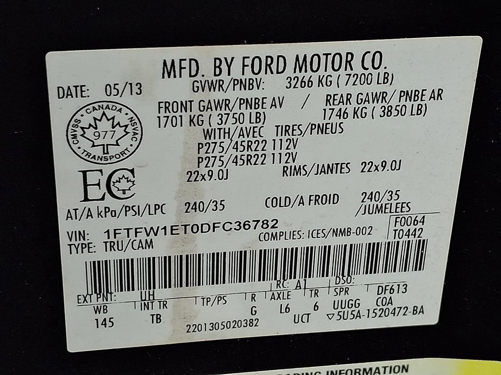 Used 2013 Ford F150 Limited image 20