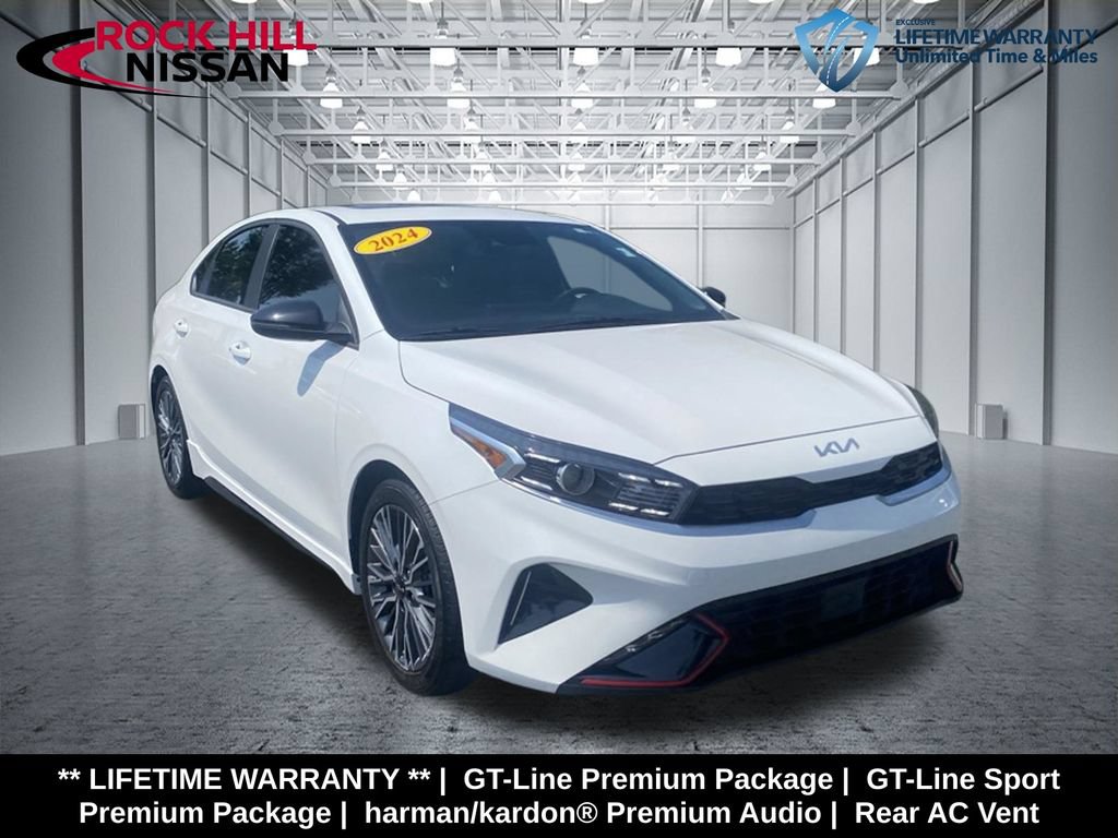 Used 2024 Kia Forte GT-Line w/ GT-Line Premium Package FWD 360° Tour