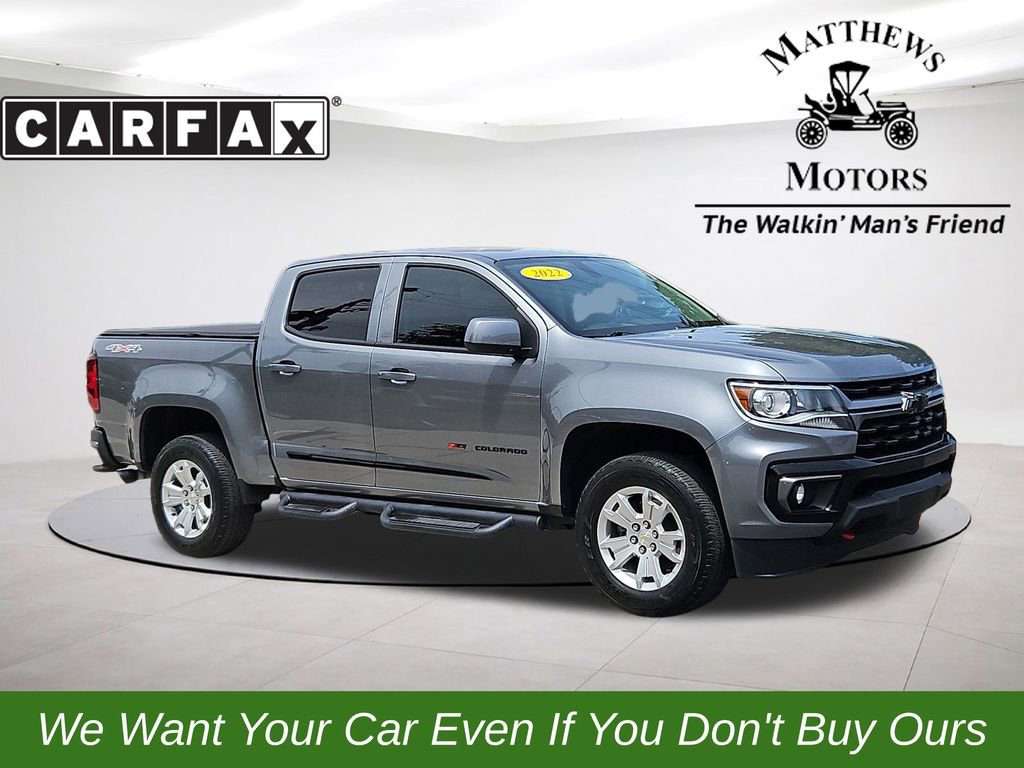 Used 2022 Chevrolet Colorado LT w/ Luxury Package AWD/4WD image 1