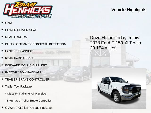 Used 2023 Ford F150 XLT w/ Equipment Group 301A Mid AWD/4WD image 4
