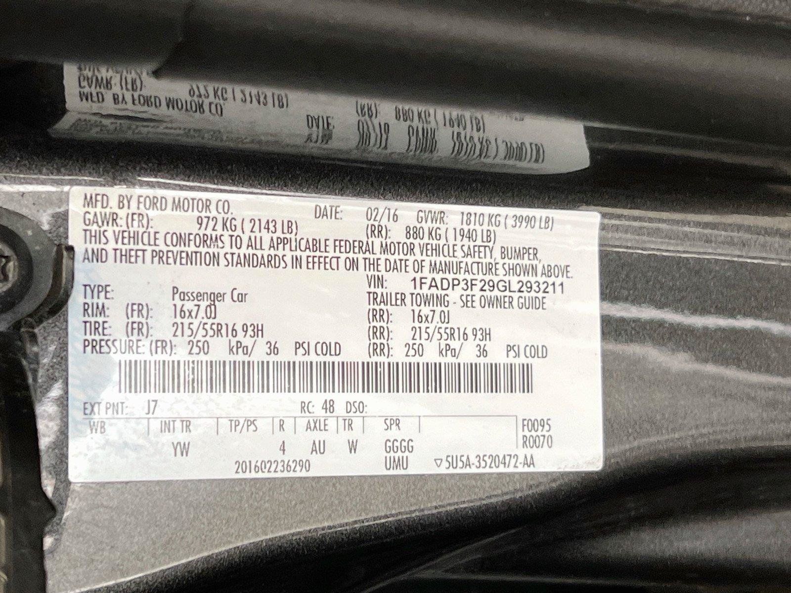 Used 2016 Ford Focus SE FWD image 28