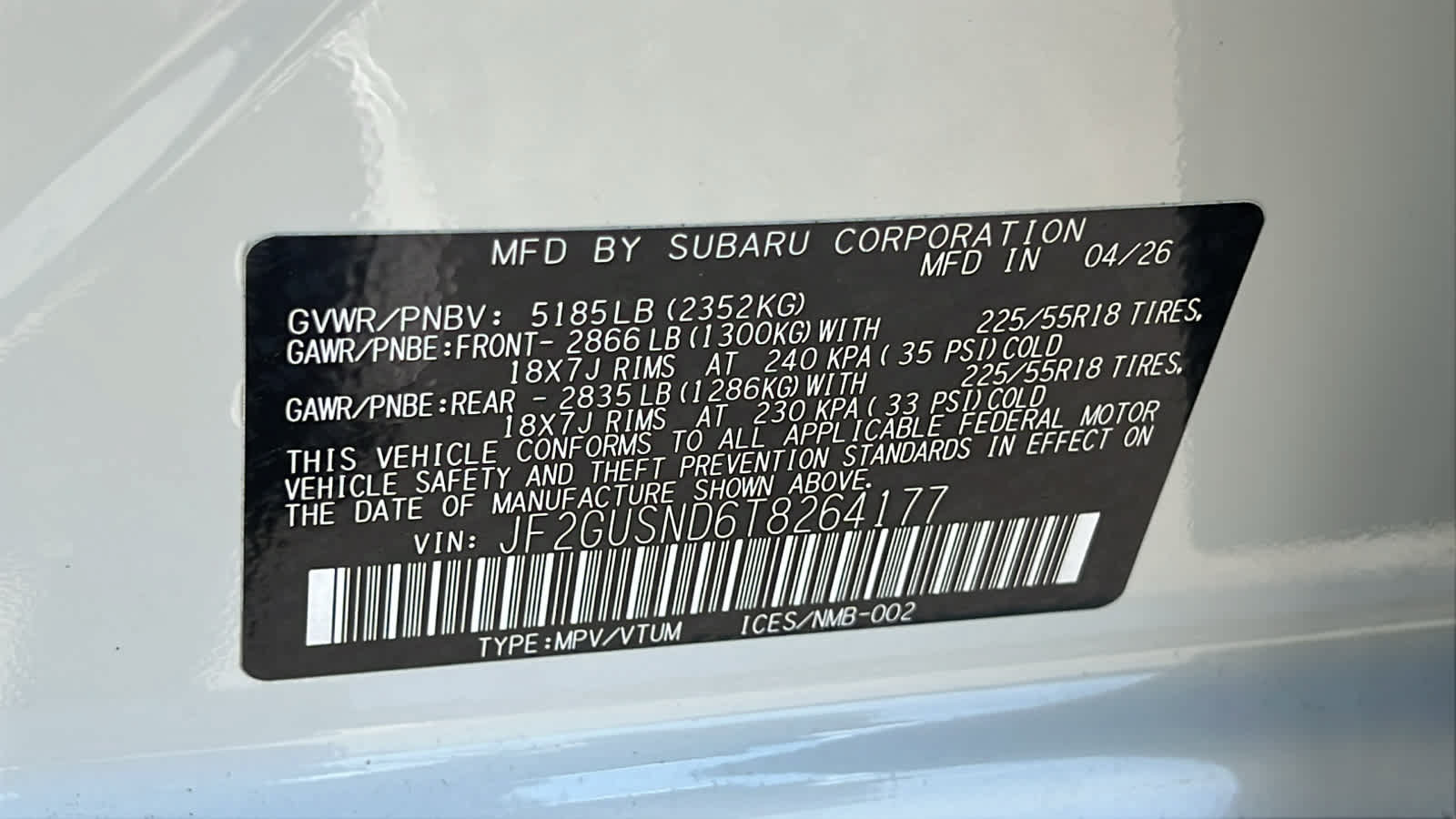 New 2026 Subaru Crosstrek 2.5i Limited w/ Crosstrek Mirror Package AWD/4WD image 30