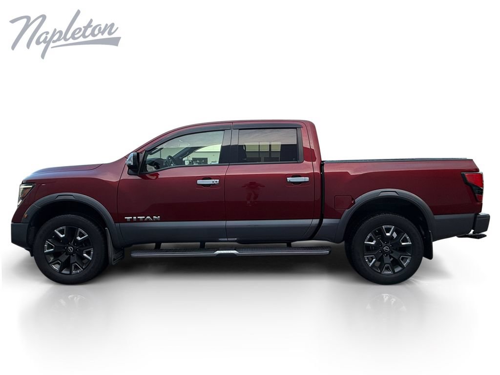 Used 2023 Nissan Titan Platinum Reserve w/ Moonroof Package AWD/4WD image 2