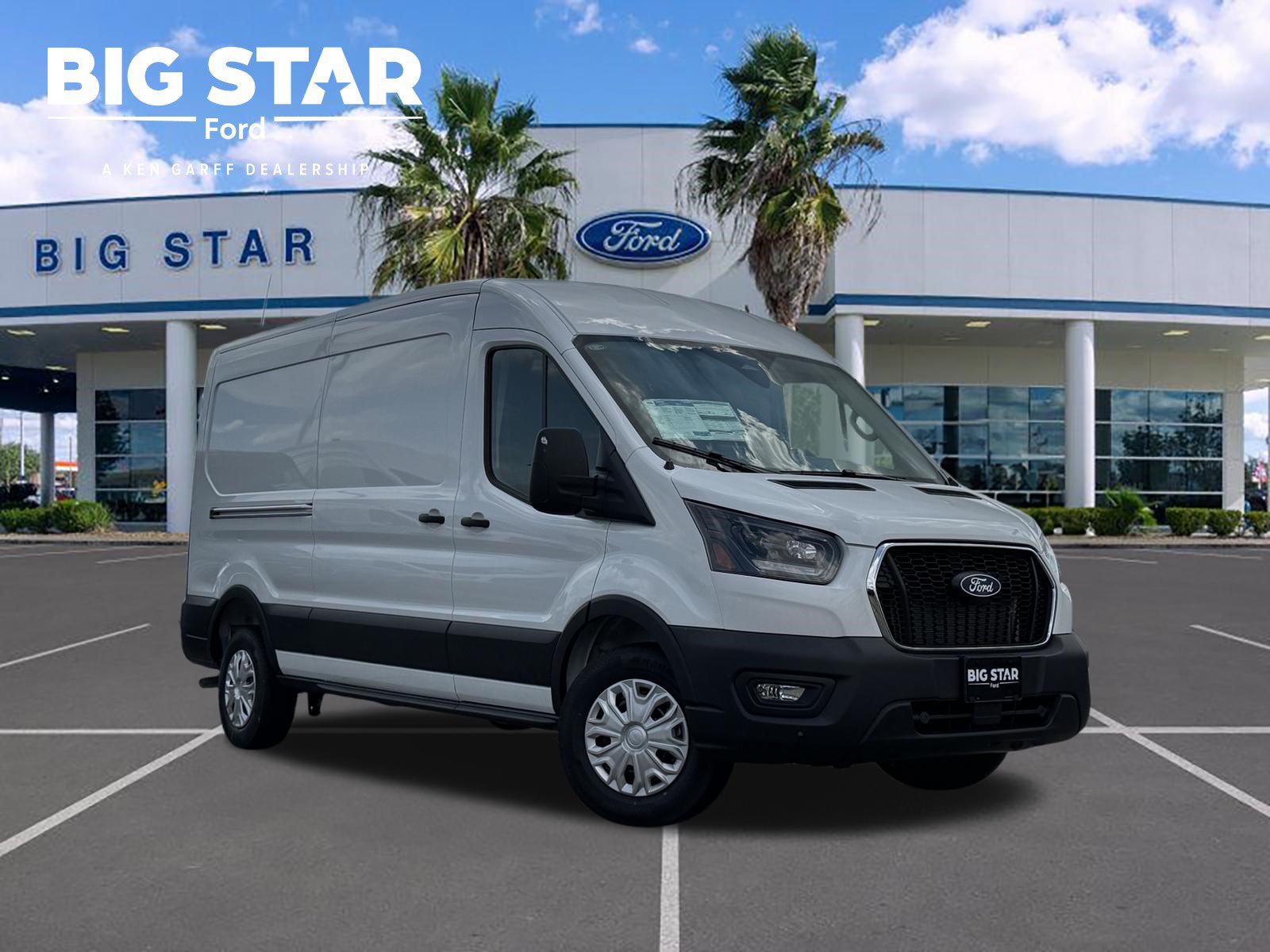 New 2027 Ford Transit 150 148 Medium Roof w/ Exterior Upgrade Package RWD image 1