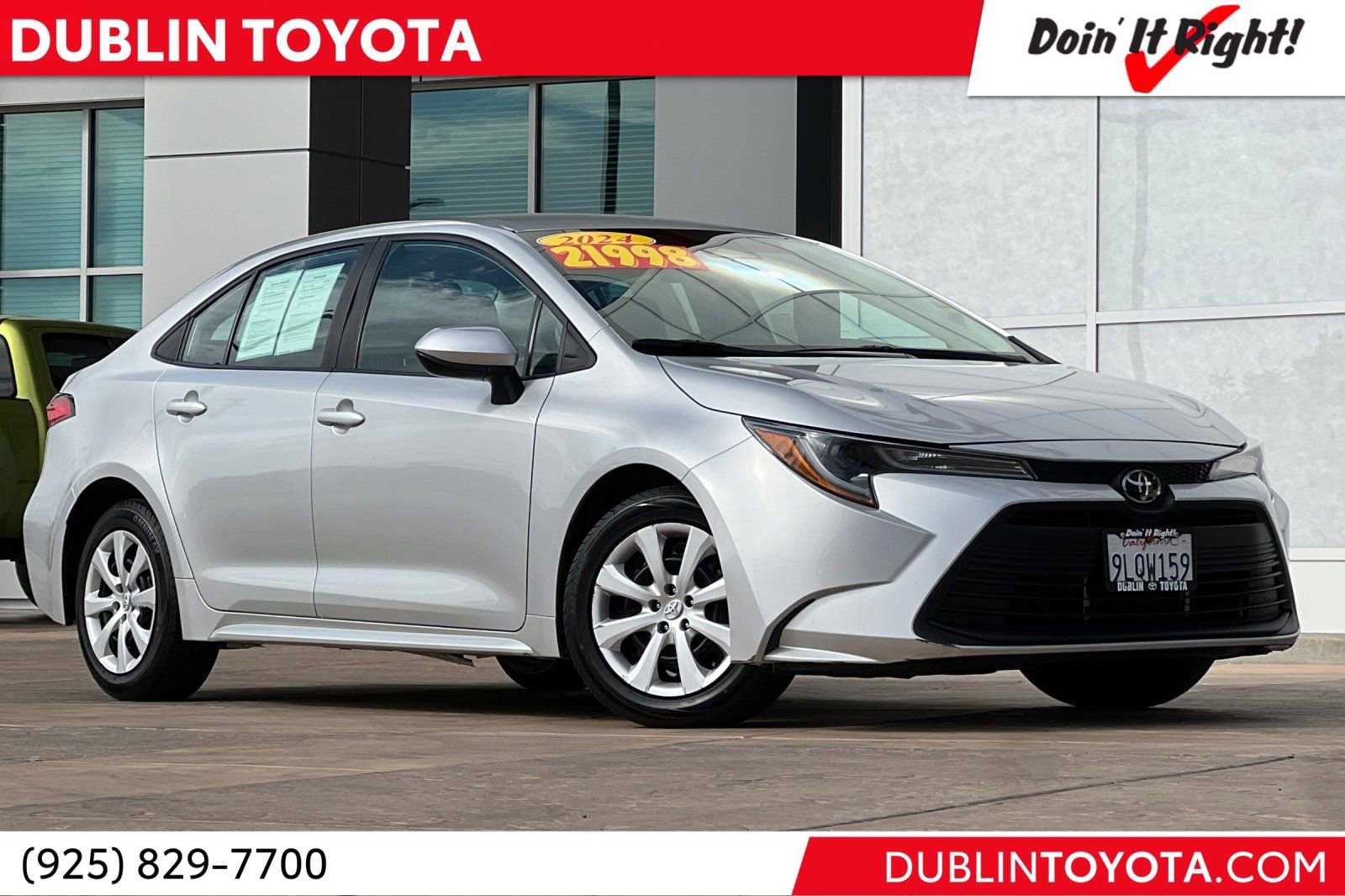 Certified 2024 Toyota Corolla LE