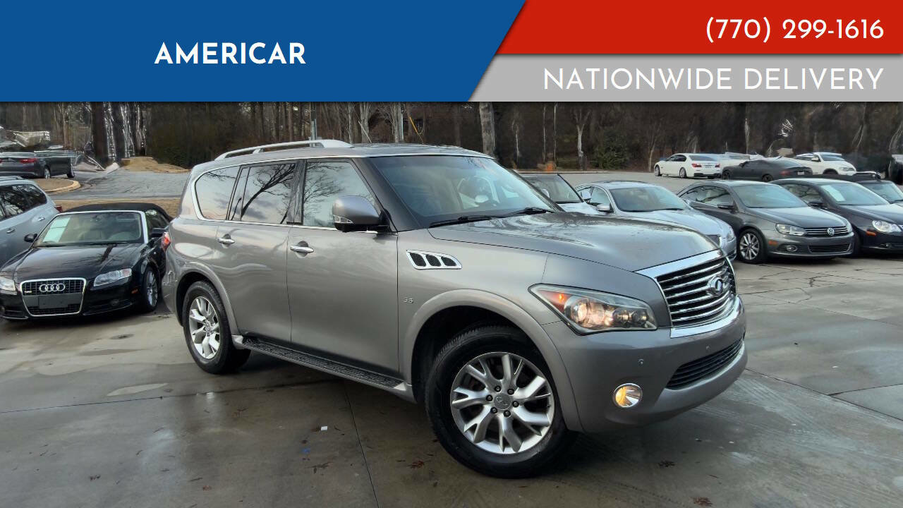 Used 2014 INFINITI QX80 4WD w/ Theater Package image 1