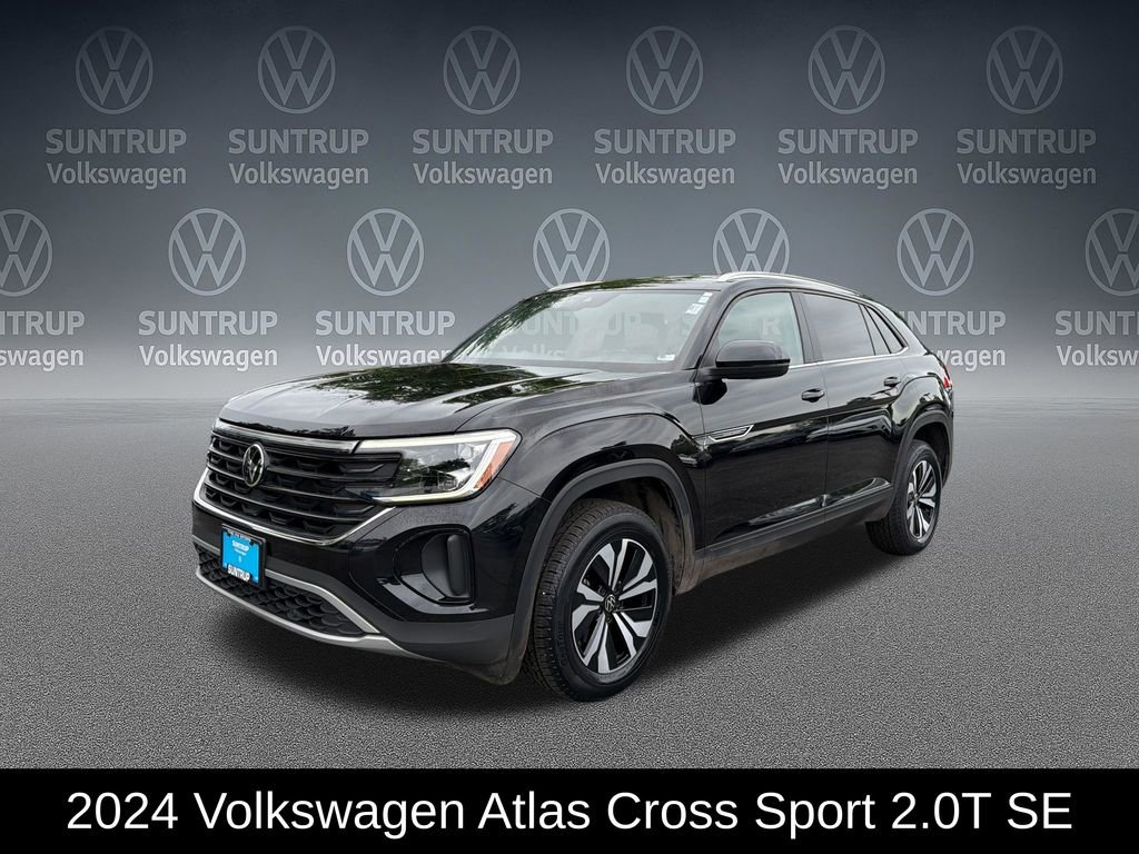 Used 2024 Volkswagen Atlas Cross Sport SE AWD/4WD image 2