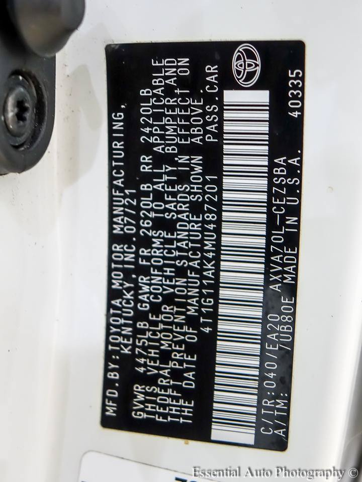 Used 2021 Toyota Camry SE FWD image 35