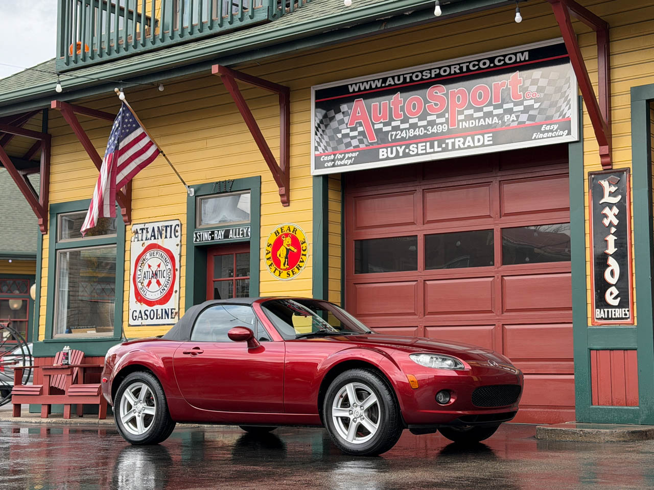 Used 2007 MAZDA MX-5 Miata Sport w/ Convenience Pkg image 3