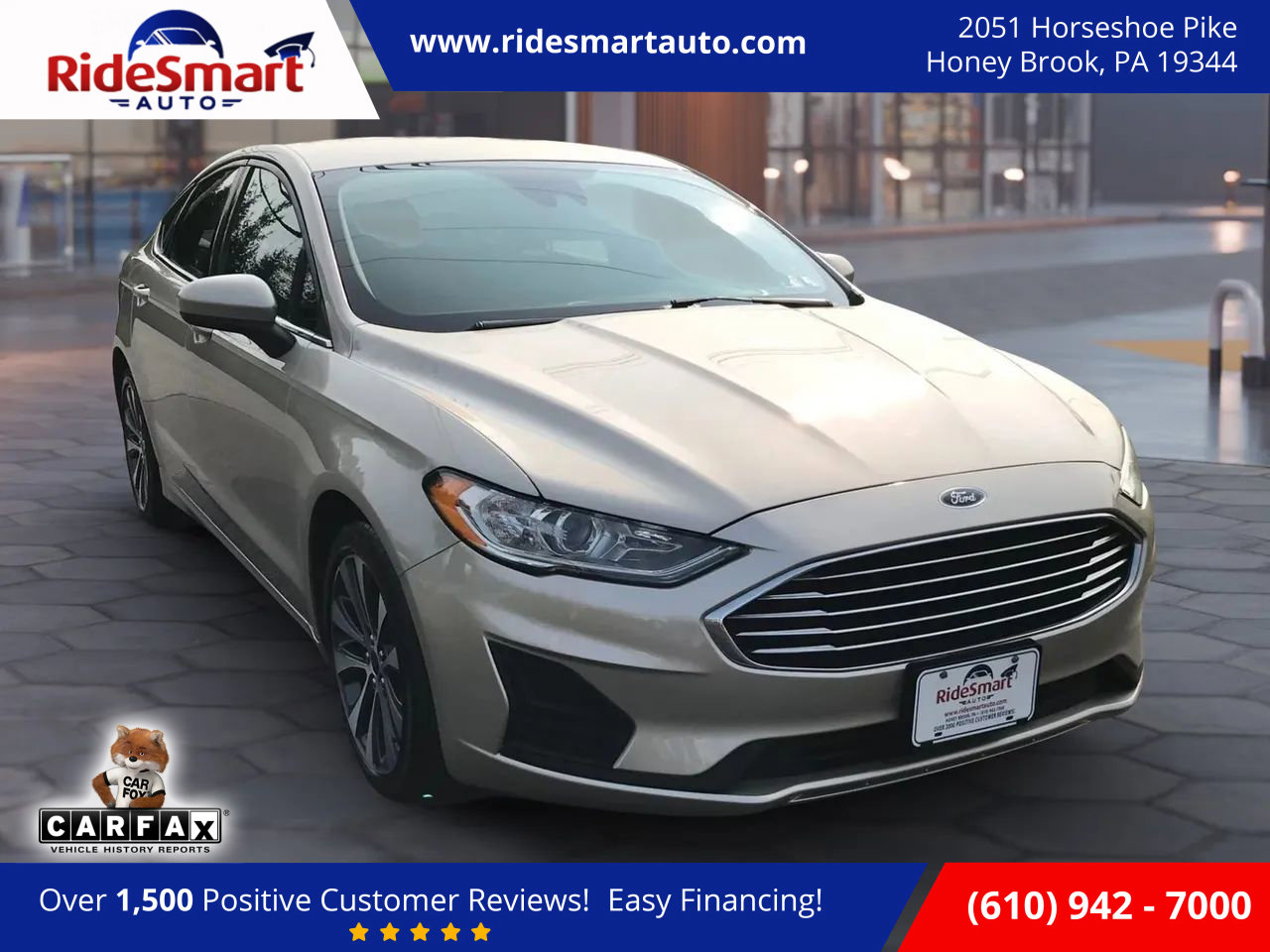 Used 2019 Ford Fusion SE