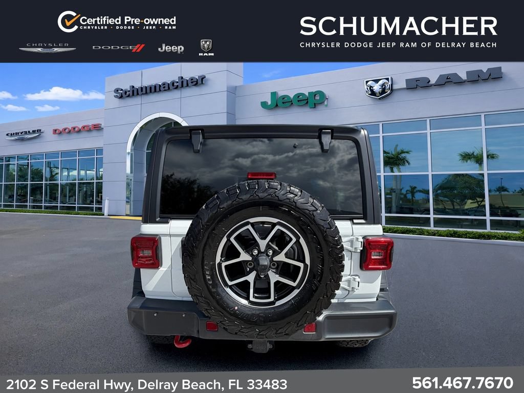 Used 2024 Jeep Wrangler Unlimited Rubicon AWD/4WD image 6