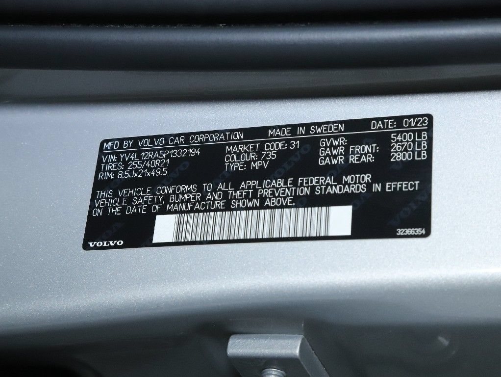 Used 2023 Volvo XC60 B5 Ultimate w/ Climate Package AWD/4WD image 22