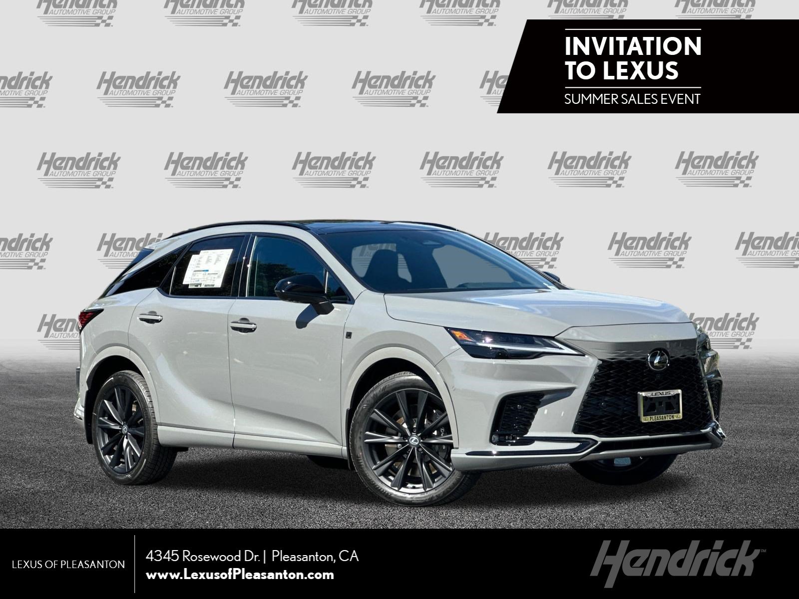 New 2026 Lexus RX 500h F Sport