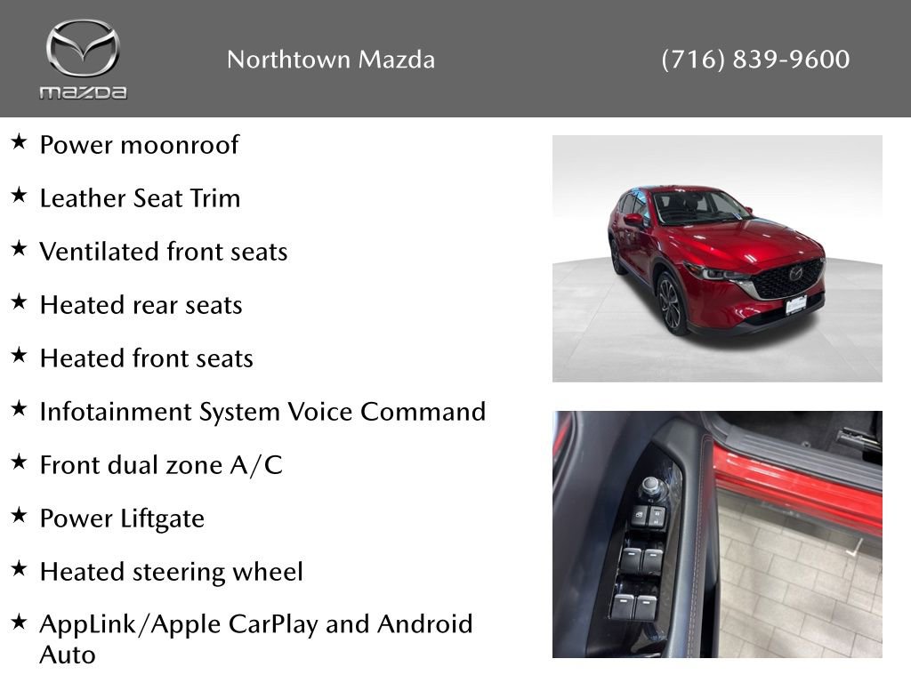 Certified 2023 MAZDA CX-5 AWD 2.5 S w/ Premium Plus Pkg image 10
