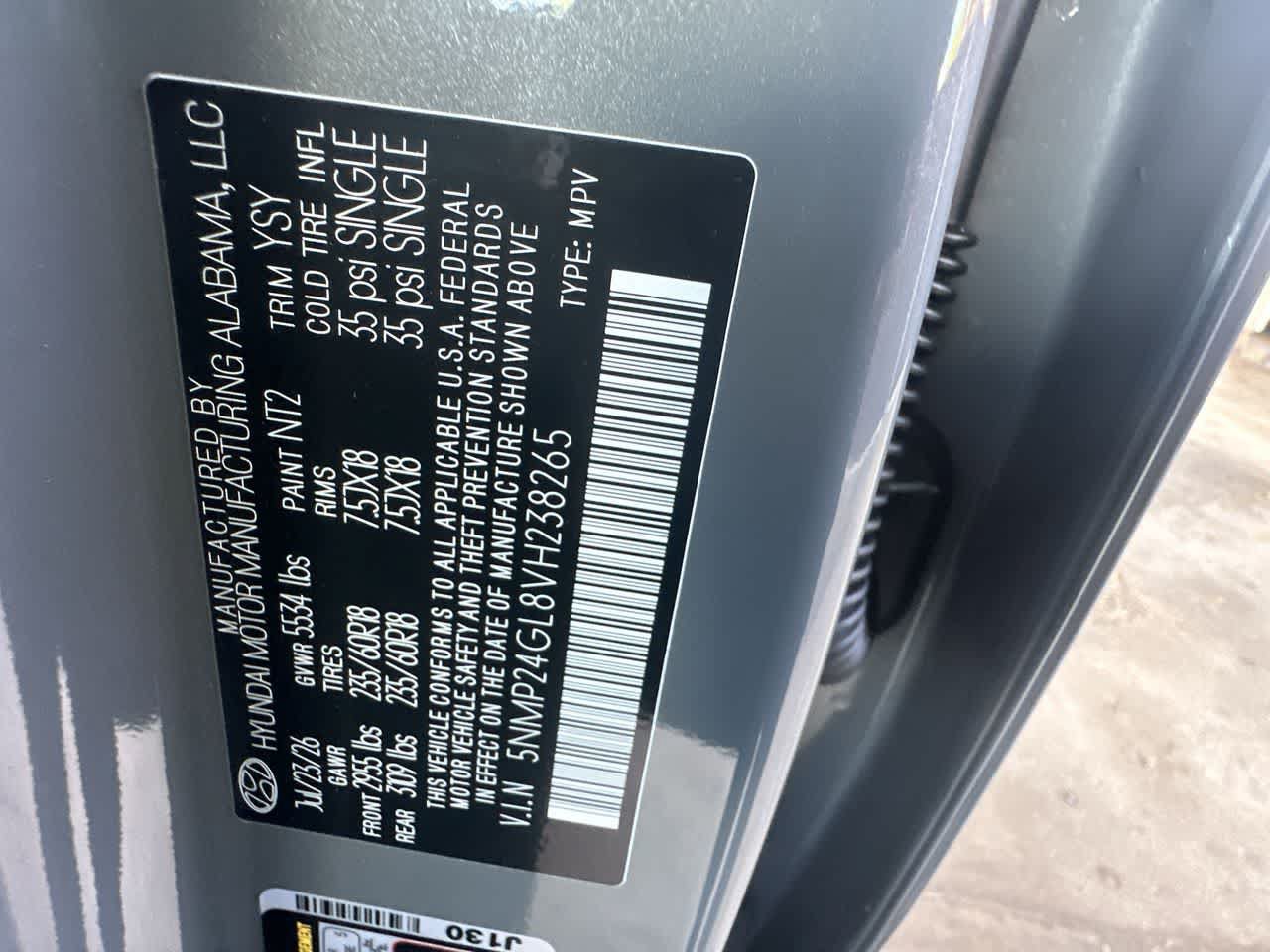 New 2027 Hyundai Santa Fe SEL FWD image 29