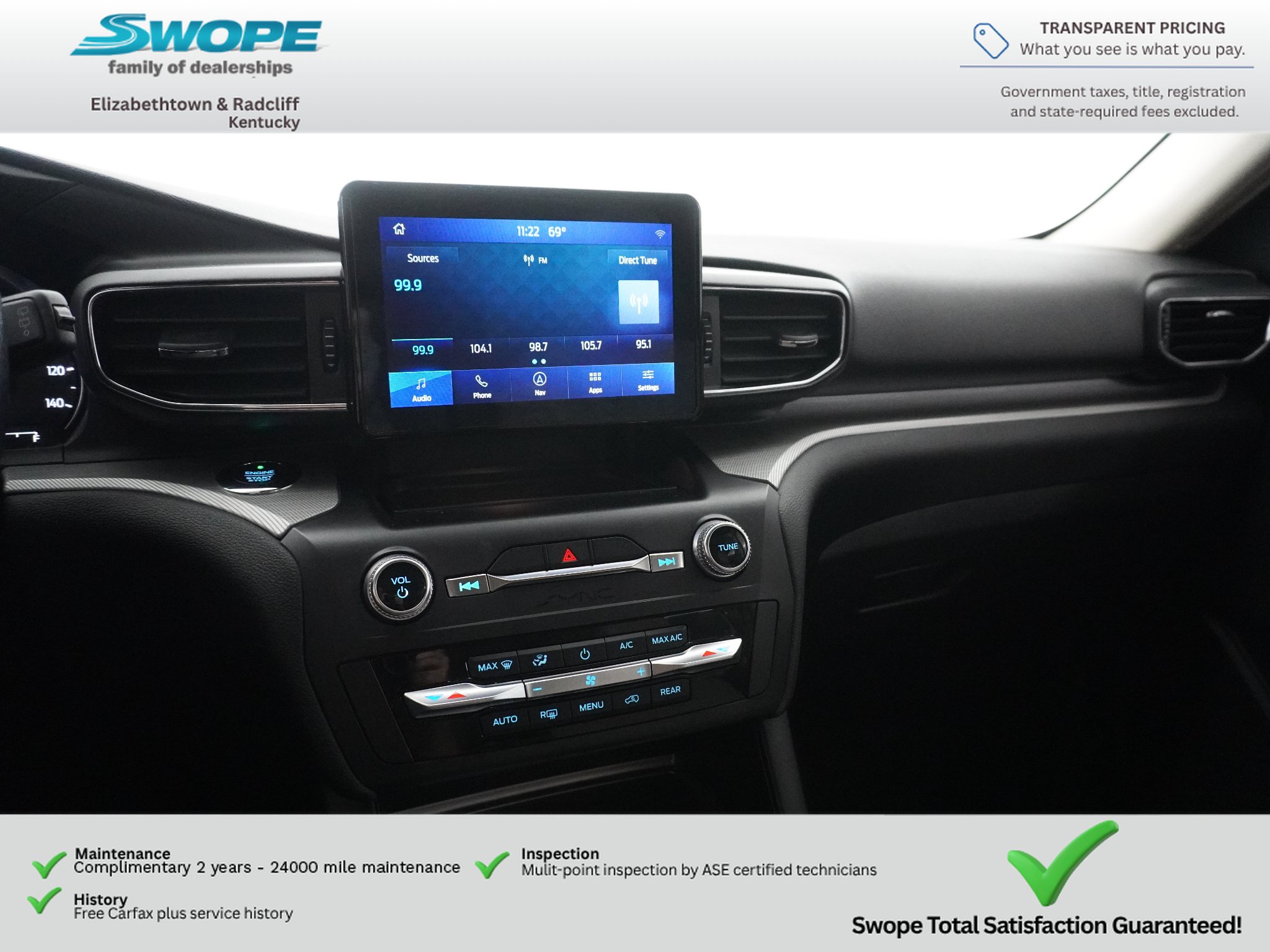 Used 2020 Ford Explorer XLT w/ Equipment Group 202A AWD/4WD image 21