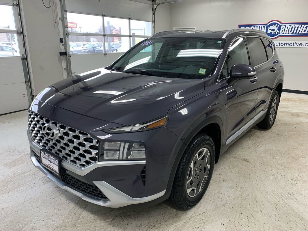 Used 2022 Hyundai Santa Fe Blue AWD/4WD image 2