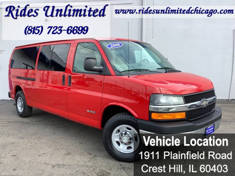 Used 2006 Chevrolet Express 3500 Extended Passenger w/ LT Preferred Equipment Group RWD image 10