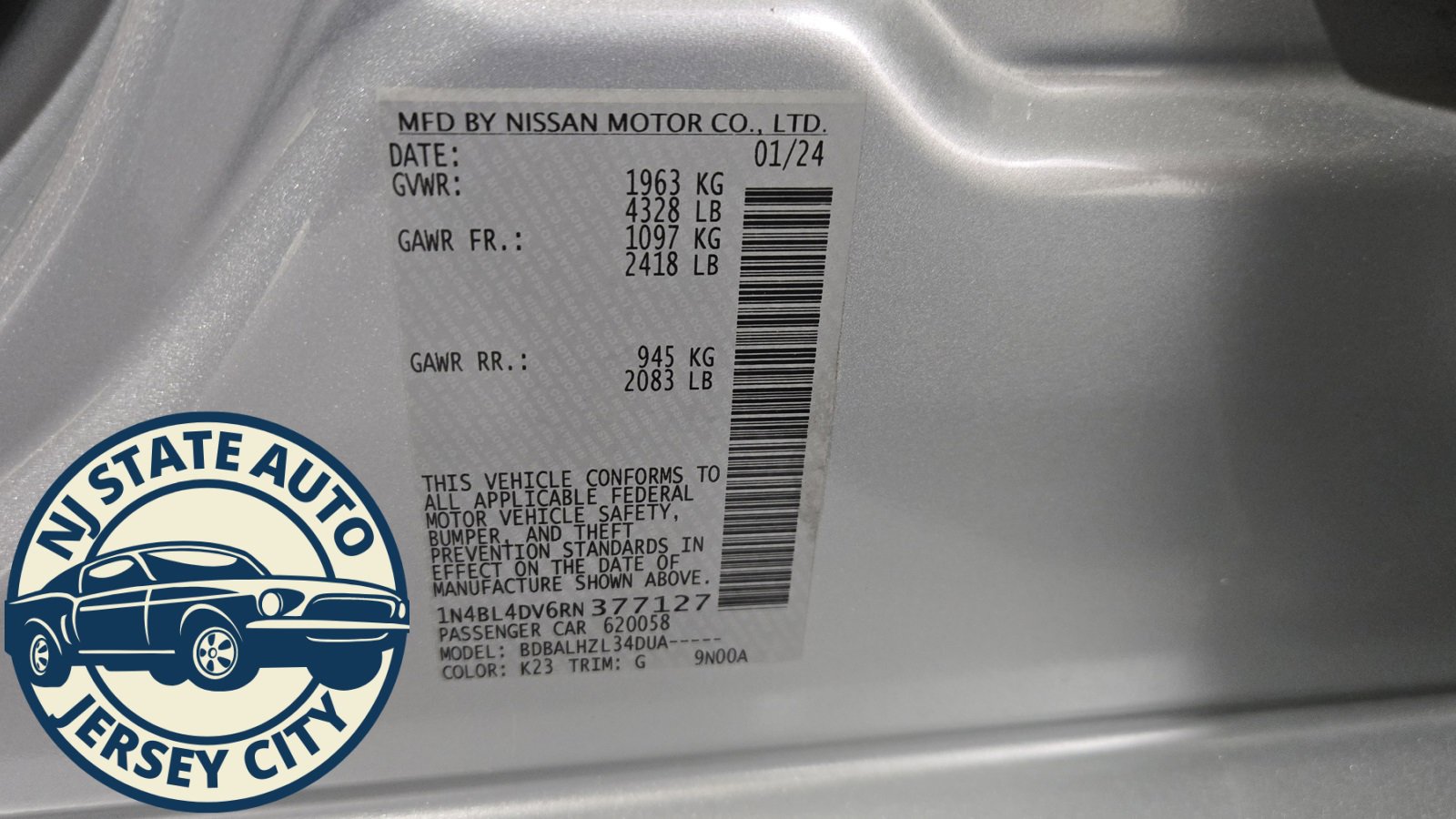 Used 2024 Nissan Altima 2.5 SV image 19