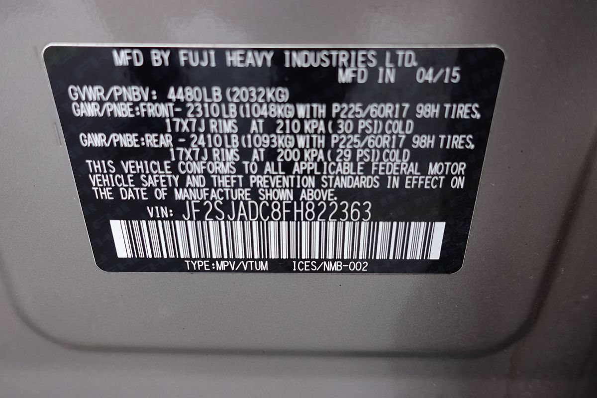 Used 2015 Subaru Forester 2.5i Premium w/ All-Weather Package AWD/4WD image 18