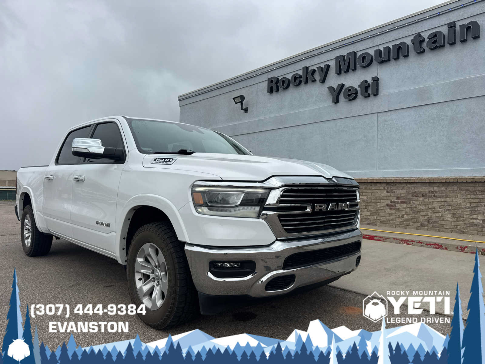 Used 2021 RAM 1500 Laramie AWD/4WD image 1