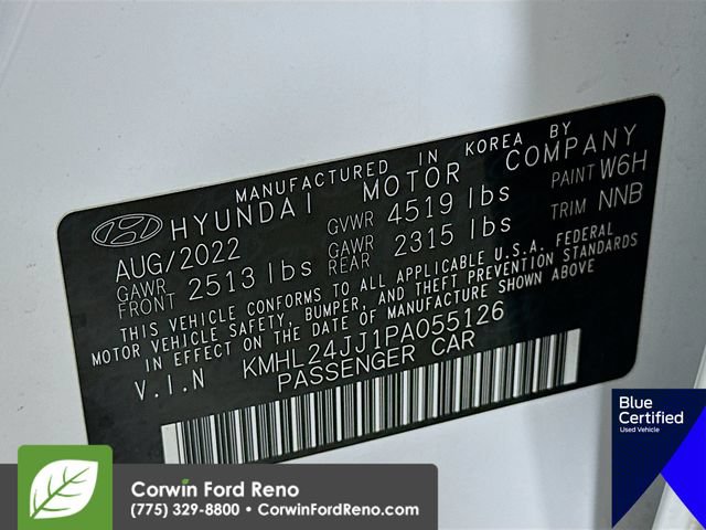 Used 2023 Hyundai Sonata Blue FWD image 35