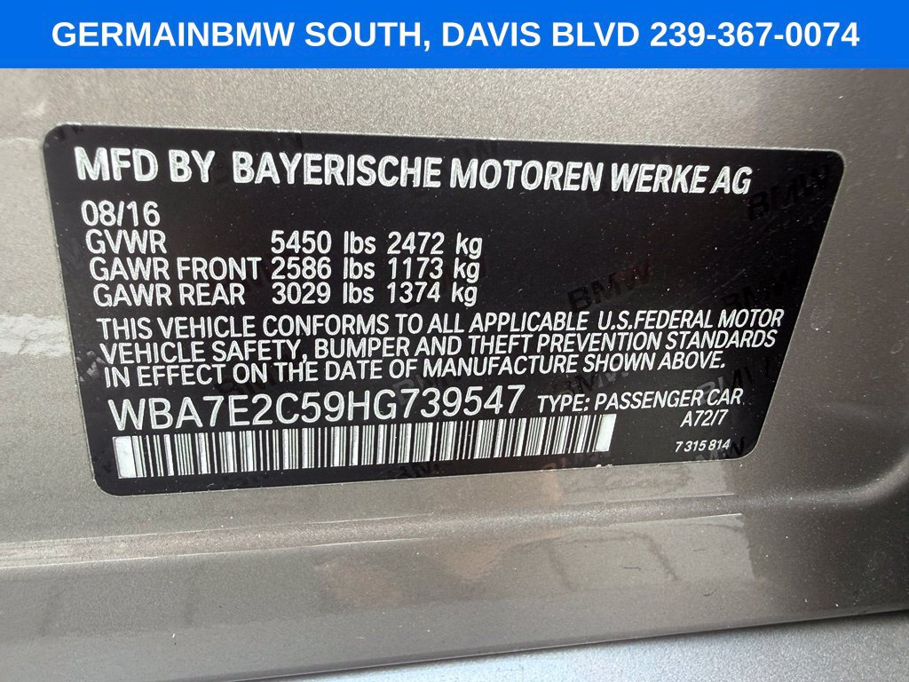 Used 2017 BMW 740i RWD image 21