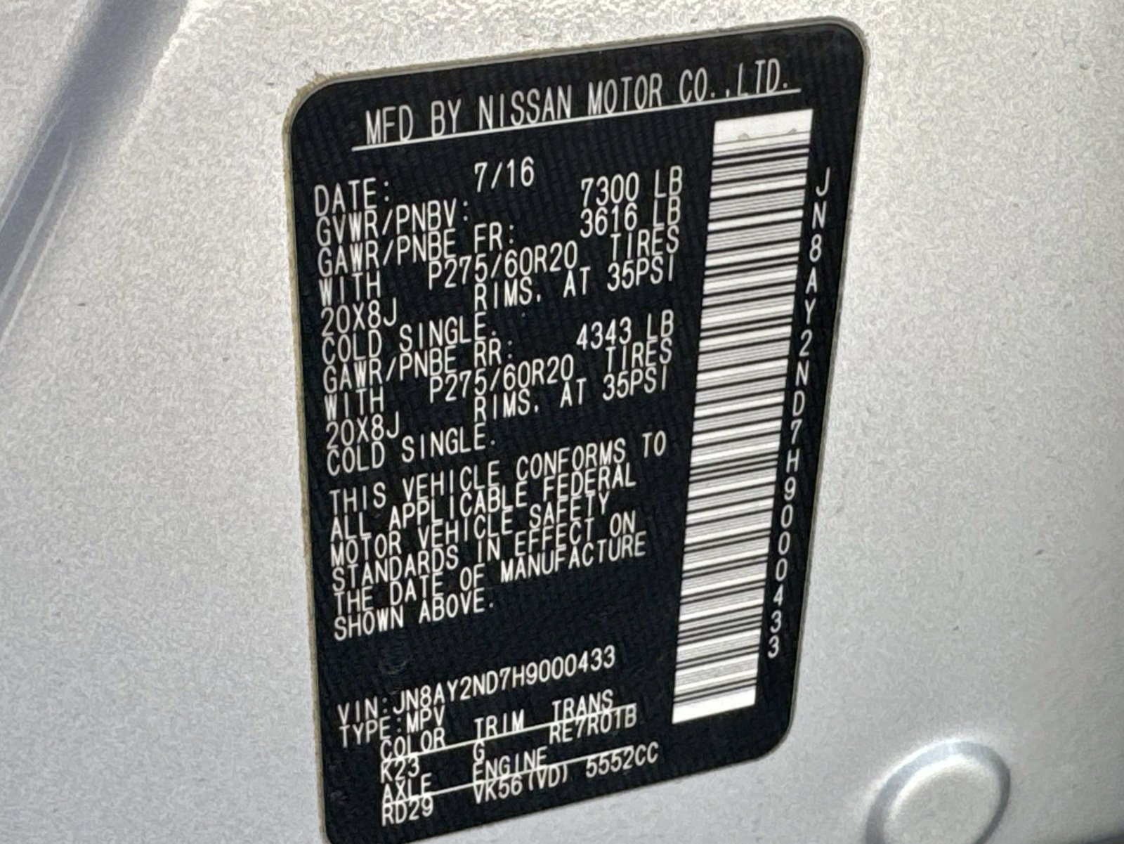 Used 2017 Nissan Armada Platinum image 26