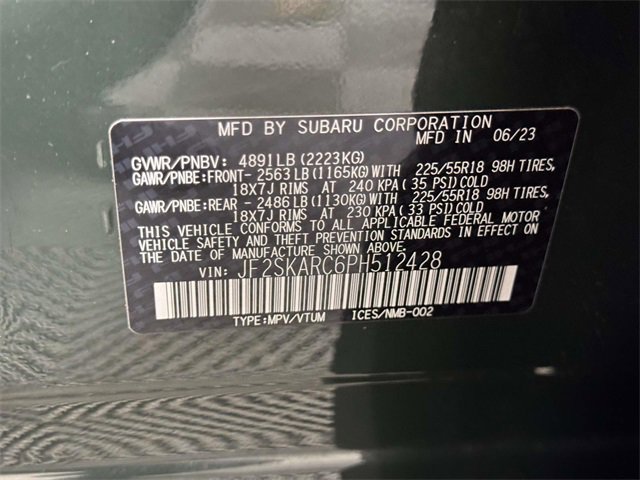 Used 2023 Subaru Forester Touring w/ Popular Package #2 image 15