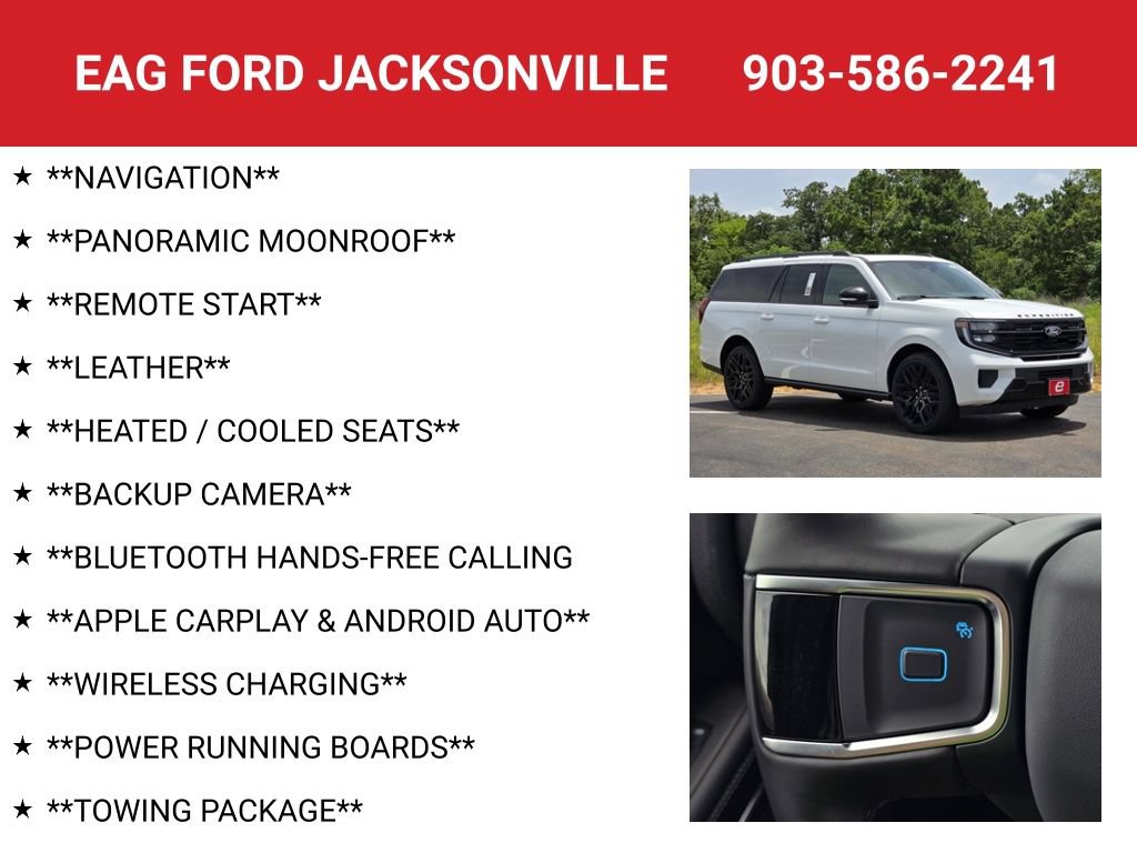 New 2027 Ford Expedition Max Platinum w/ Stealth Performance Package AWD/4WD image 4