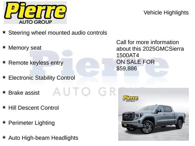 Used 2025 GMC Sierra 1500 AT4 w/ AT4 Premium Package AWD/4WD image 22