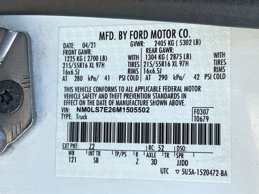 Used 2021 Ford Transit Connect XL FWD image 38