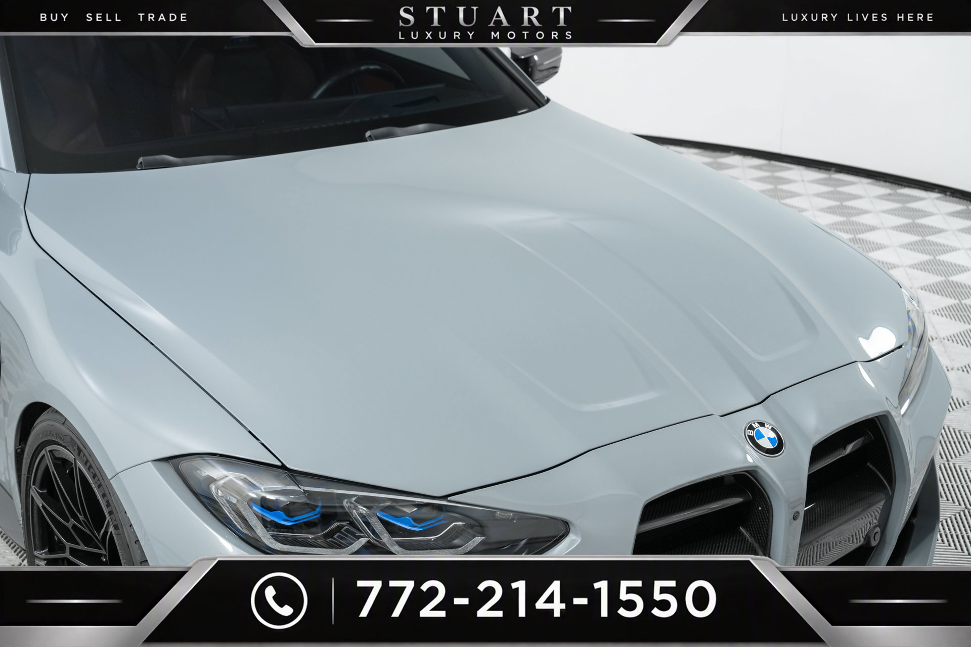 Used 2024 BMW M3 Competition w/ M Carbon Exterior Package AWD/4WD image 50