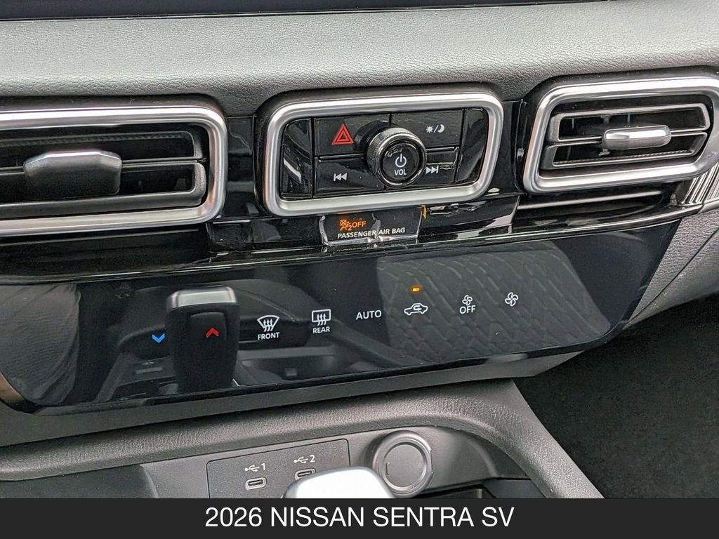 New 2026 Nissan Sentra SV w/ Floor Mat Package FWD image 22