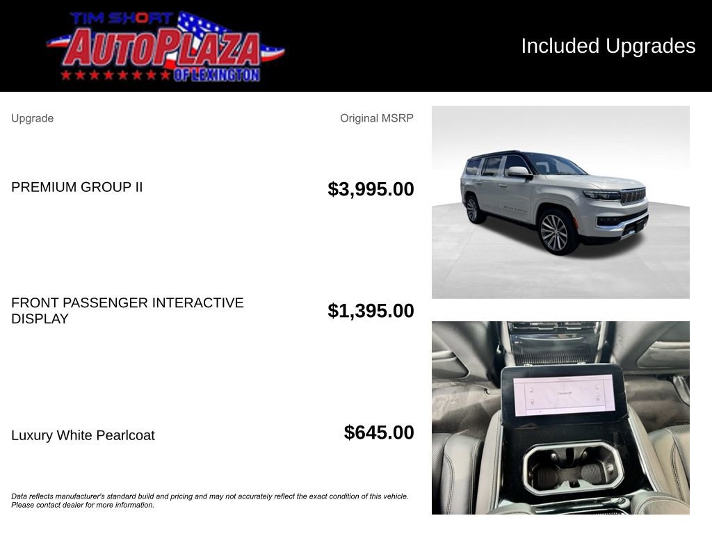Used 2022 Jeep Grand Wagoneer Series II w/ Premium Group II AWD/4WD image 23