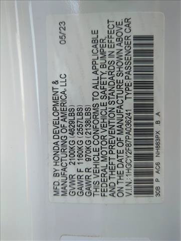 Certified 2023 Honda Accord Touring image 22