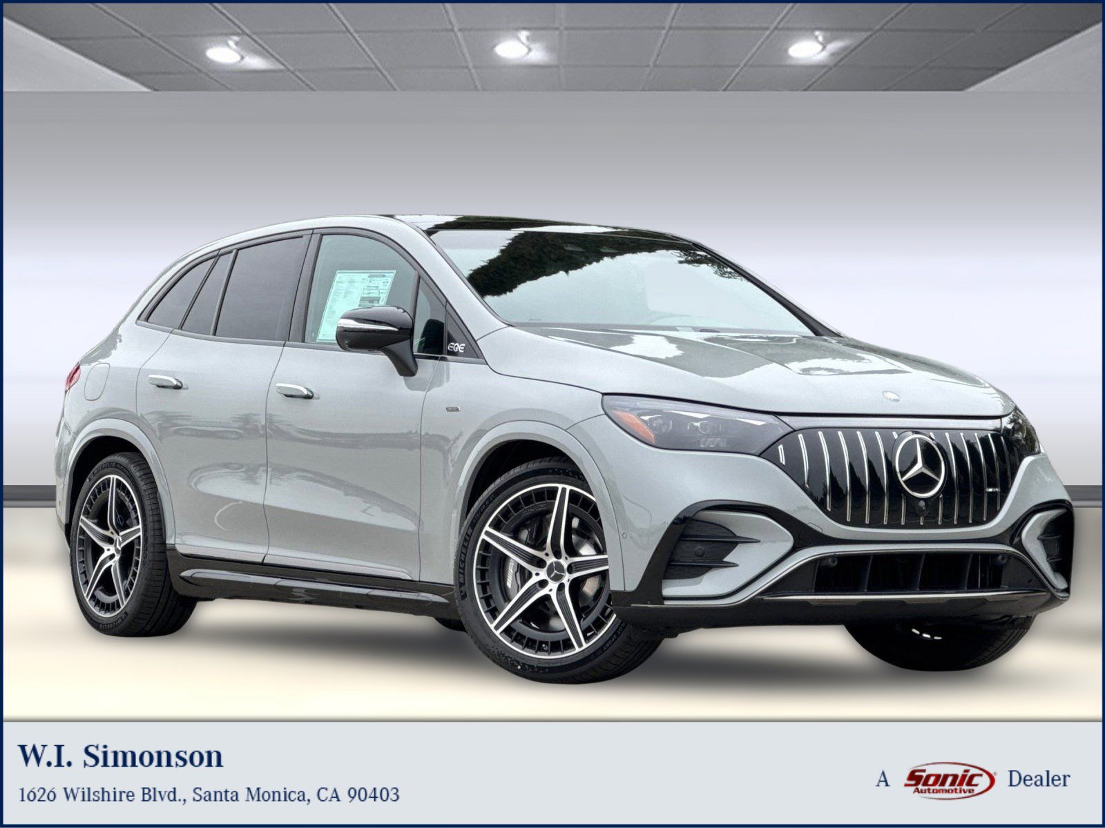 New 2025 Mercedes-Benz EQE AMG 4MATIC SUV
