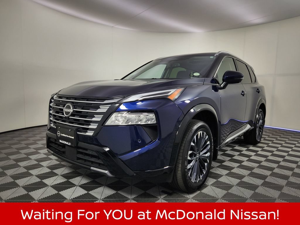 Certified 2025 Nissan Rogue Platinum w/ Tech Package