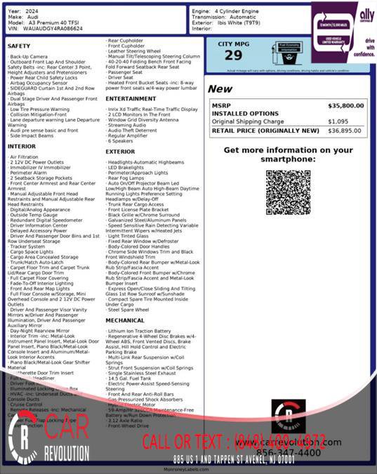 Used 2024 Audi A3 2.0T Premium image 9