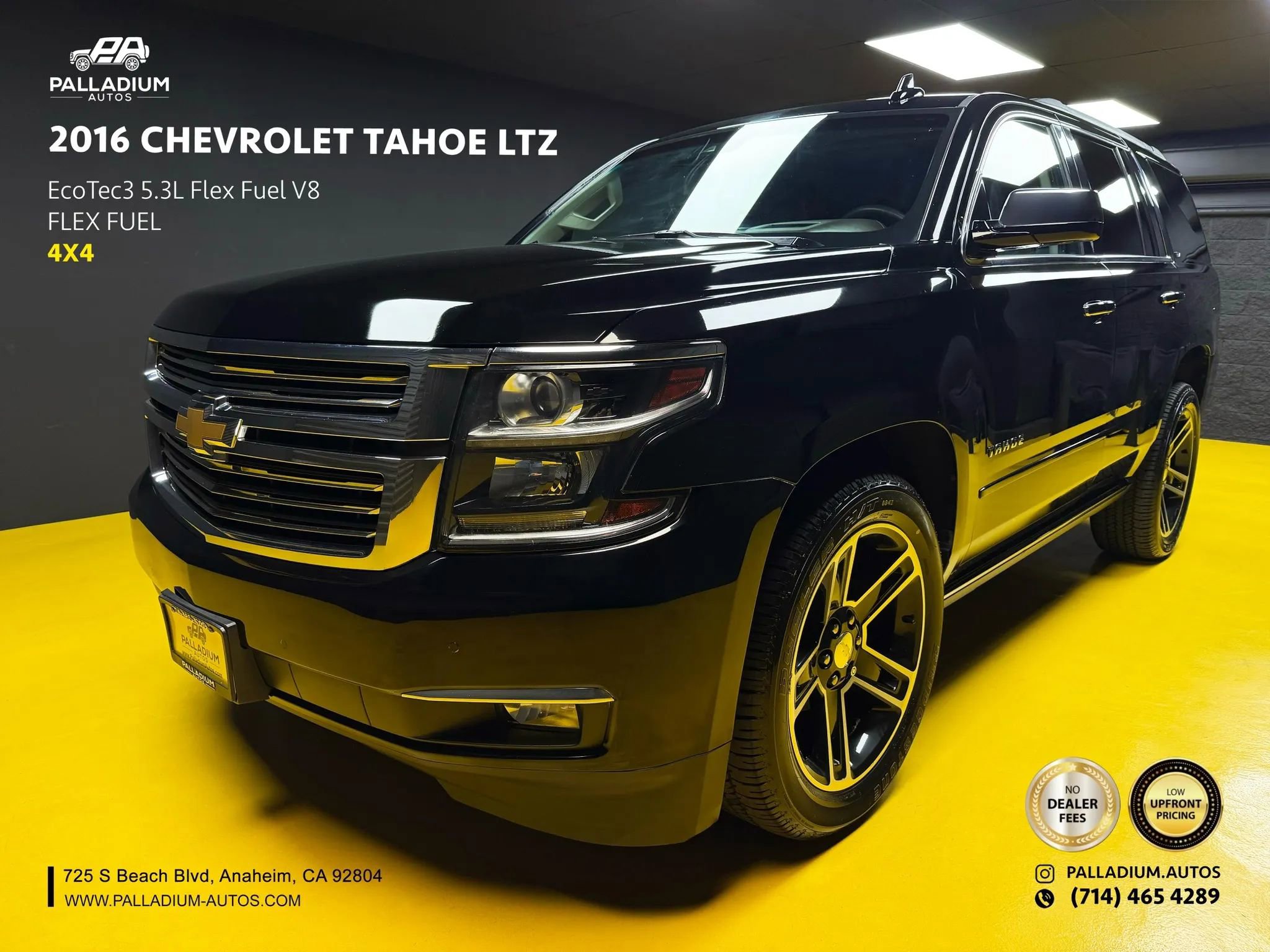 Used 2016 Chevrolet Tahoe LTZ AWD/4WD image 1