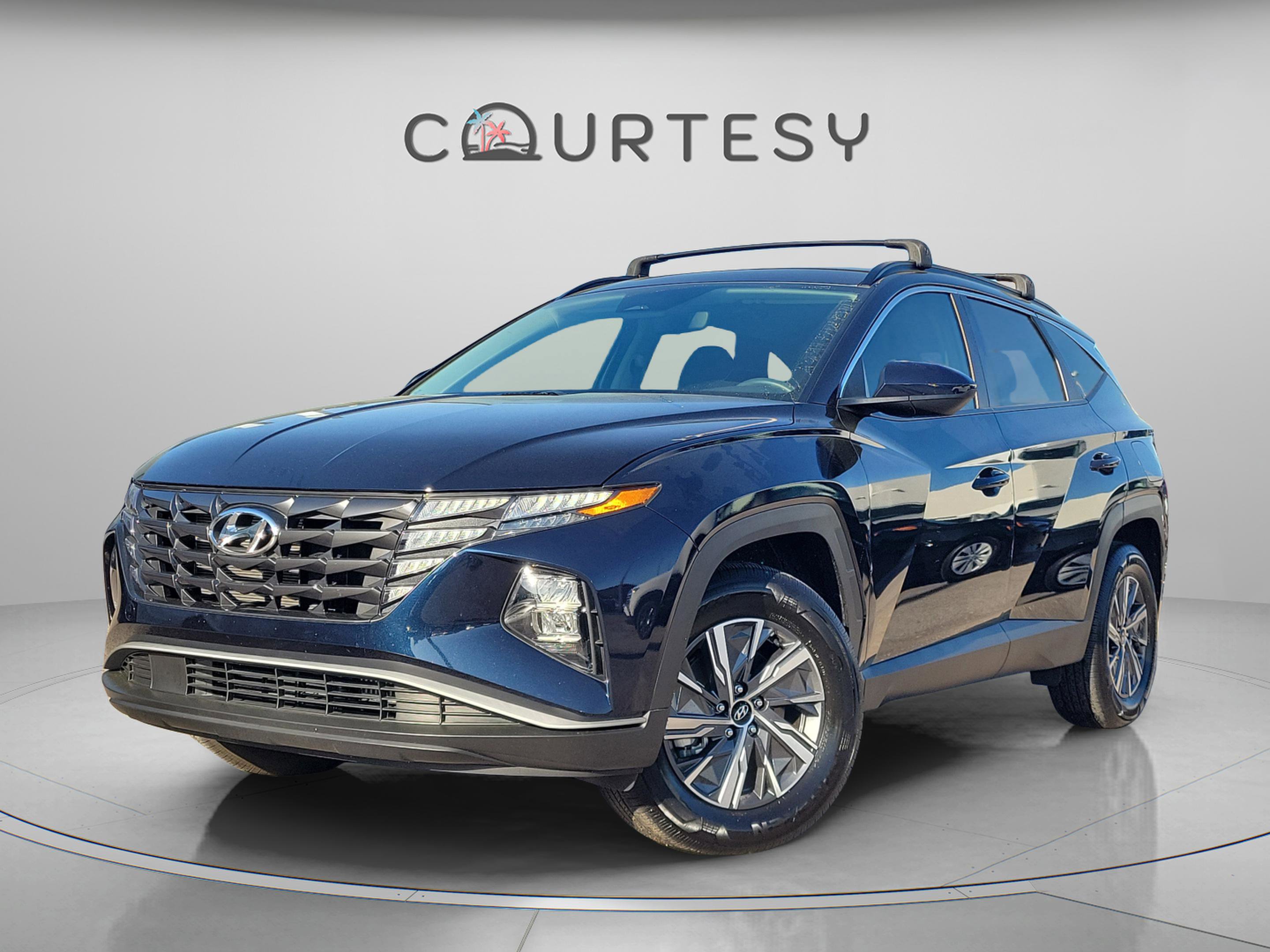 Used 2024 Hyundai Tucson Blue image 1