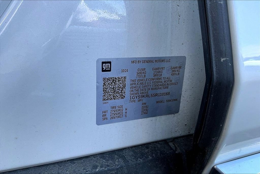 Certified 2025 Cadillac Escalade ESV Premium Luxury AWD/4WD image 19