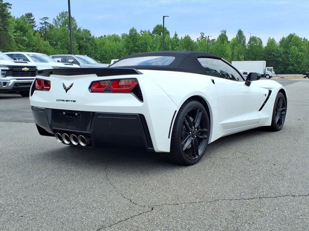 Certified 2017 Chevrolet Corvette Stingray Convertible w/ Battery Protection Package RWD image 32