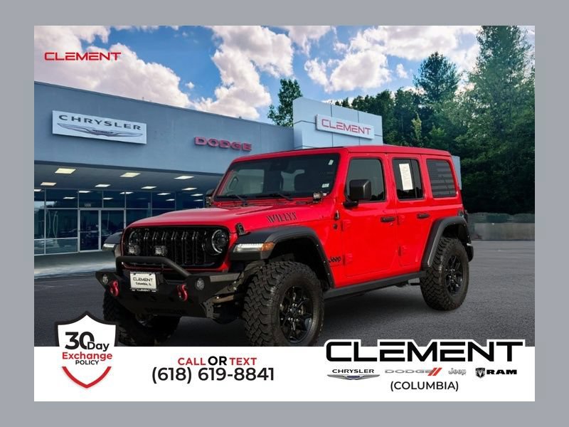 Used 2024 Jeep Wrangler Unlimited Sport AWD/4WD image 1