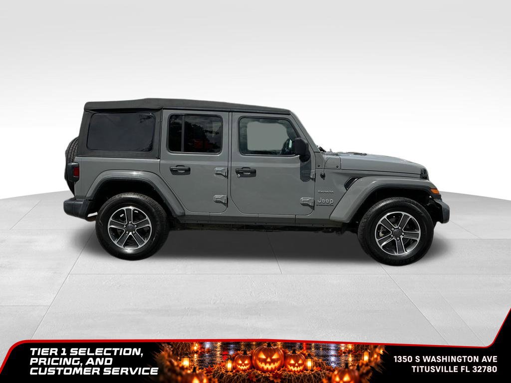 Used 2023 Jeep Wrangler Unlimited Sahara w/ Cold Weather Group AWD/4WD image 9