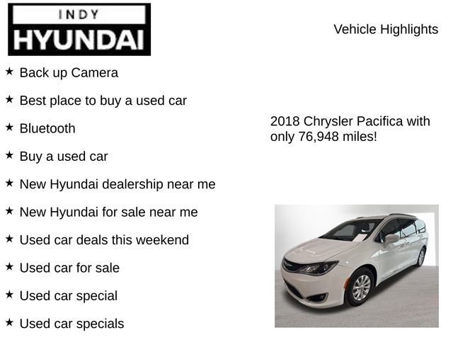 Used 2018 Chrysler Pacifica Touring-L Plus w/ Advanced Safetytec Group image 7