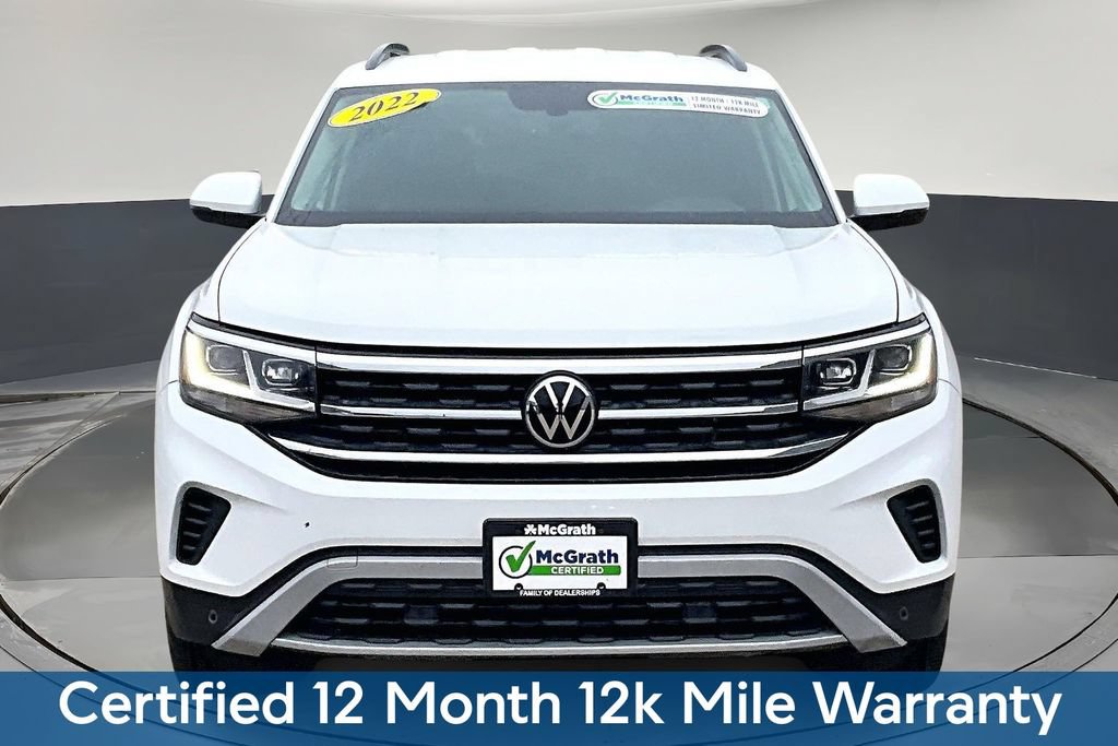 Used 2022 Volkswagen Atlas SE AWD/4WD image 2