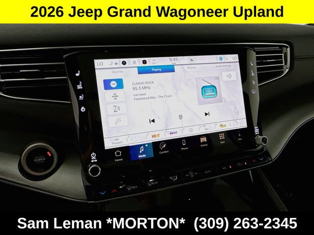 New 2026 Jeep Grand Wagoneer 4WD w/ Quick Order Packge 29V Upland image 15