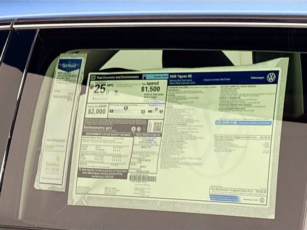 New 2026 Volkswagen Tiguan SE image 24